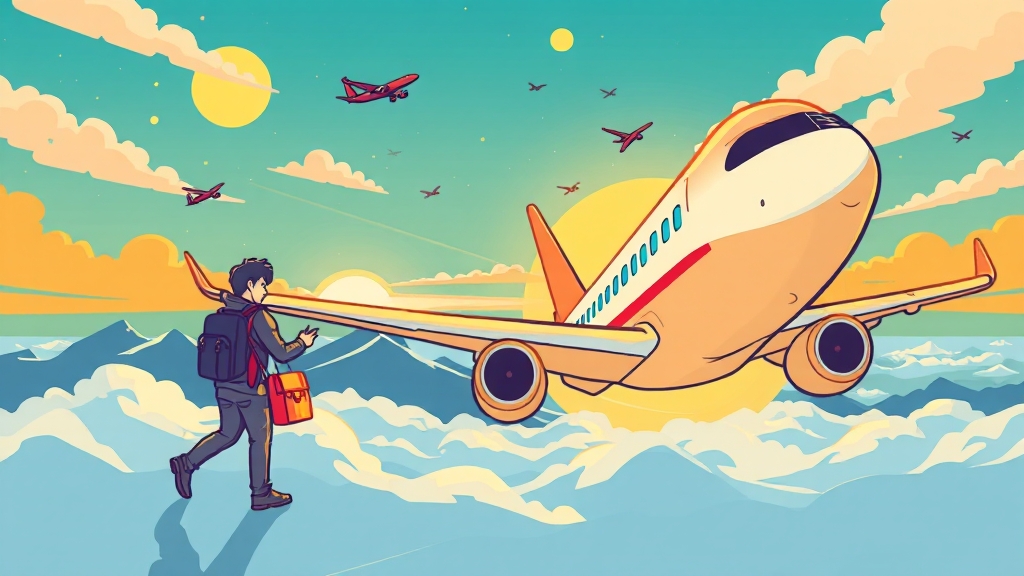 취소표 대기 및 알림 설정 (cartoon 스타일)