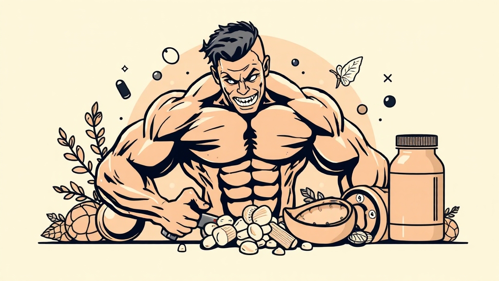 류신 섭취 시 주의사항은? (illustration 스타일)