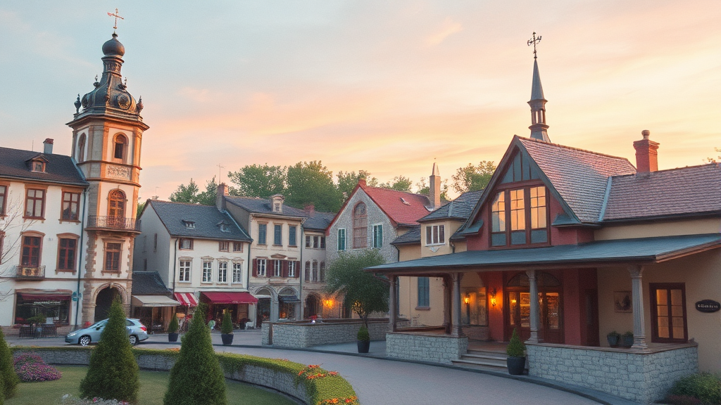 루덴시아, 어떤 곳? (watercolor 스타일)