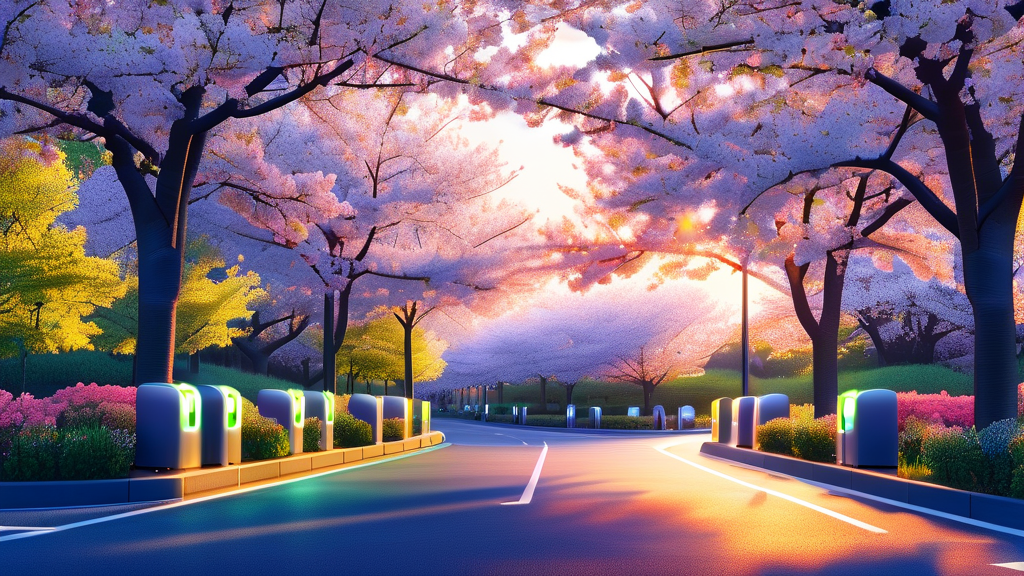 모두의주차장 앱 활용: 스마트한 주차 계획 세우기 (realistic 스타일)