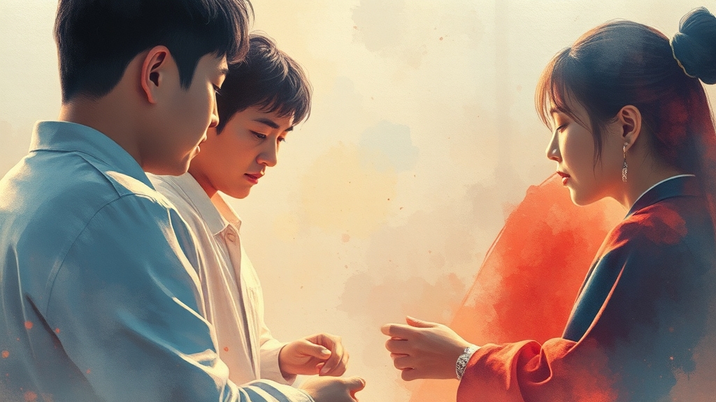 공무원 반응과 노조 입장은? (watercolor 스타일)