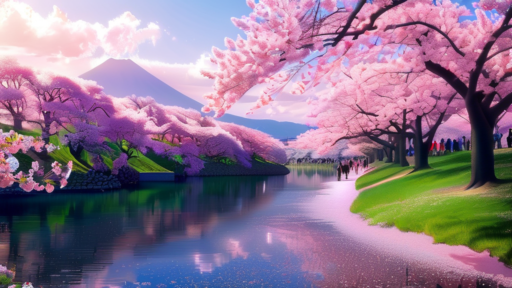 2026년 벚꽃 시즌 전망 및 요약 (realistic 스타일)
