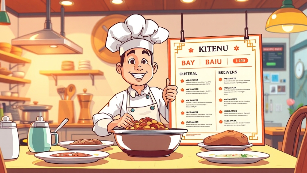 공유주방 성공 사례 & 인사이트 (cartoon 스타일)