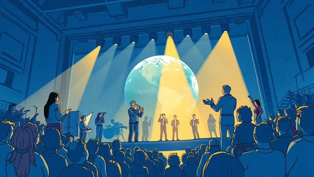 기부금 사용 계획 (illustration 스타일)