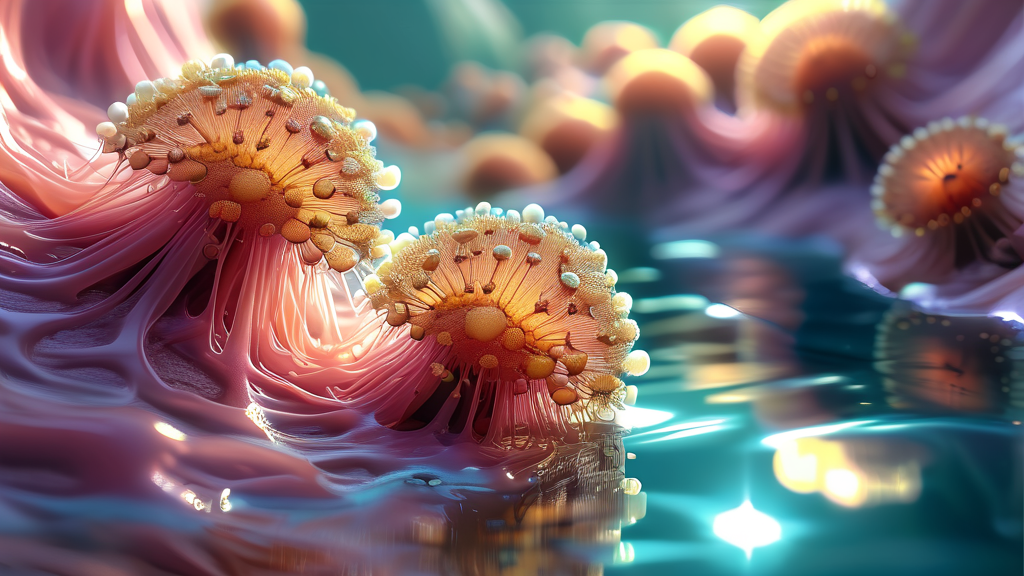 정수기 세균 번식의 숨겨진 원리 (realistic 스타일)