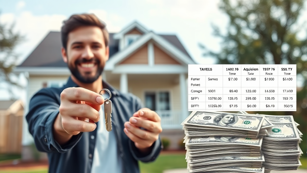 2026년 부동산 세금 총정리: 취득부터 양도까지 절세 전략 4 집을 살 때 내는 세금: 취득세의 모든 것 (realistic 스타일)