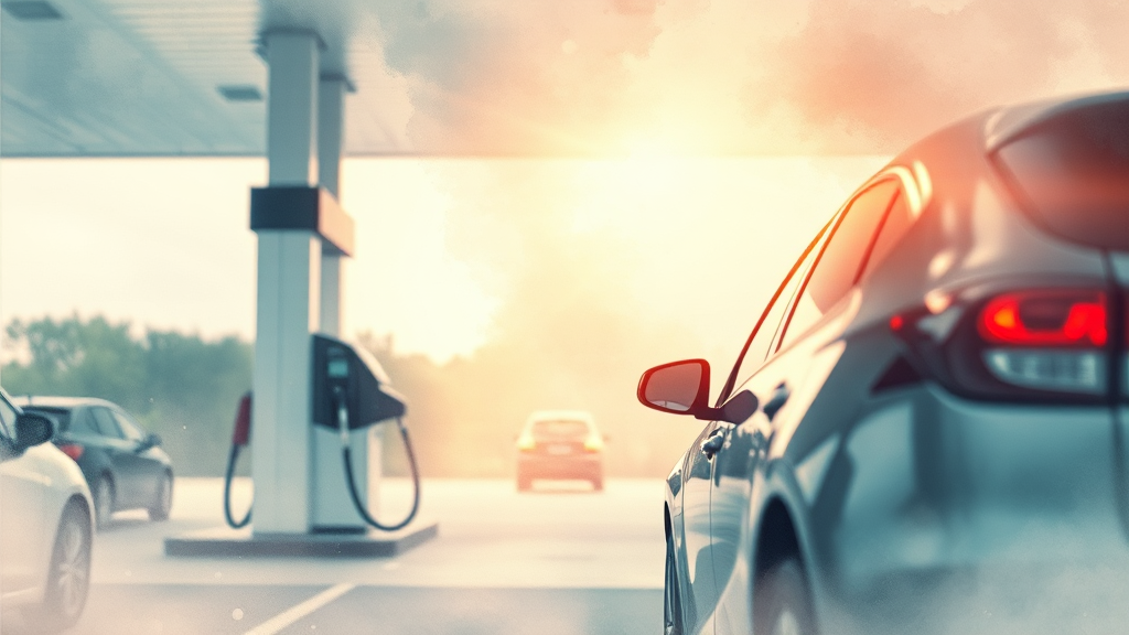 유류구매카드 발급 및 사용법 (watercolor 스타일)