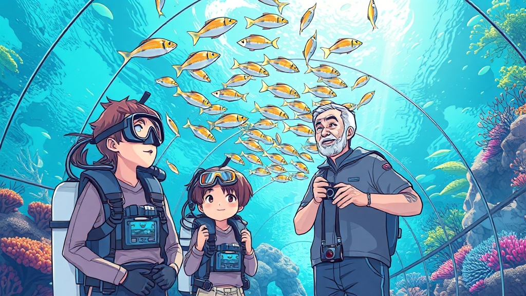 아쿠아플라넷 제주 기본 정보 (illustration 스타일)