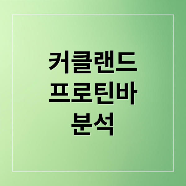 커클랜드 프로틴바 대표 이미지