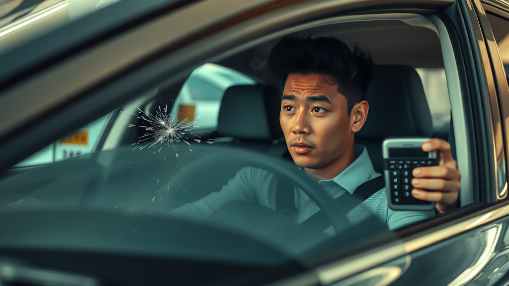 사고 사례별 보험 처리 분석 (realistic 스타일)