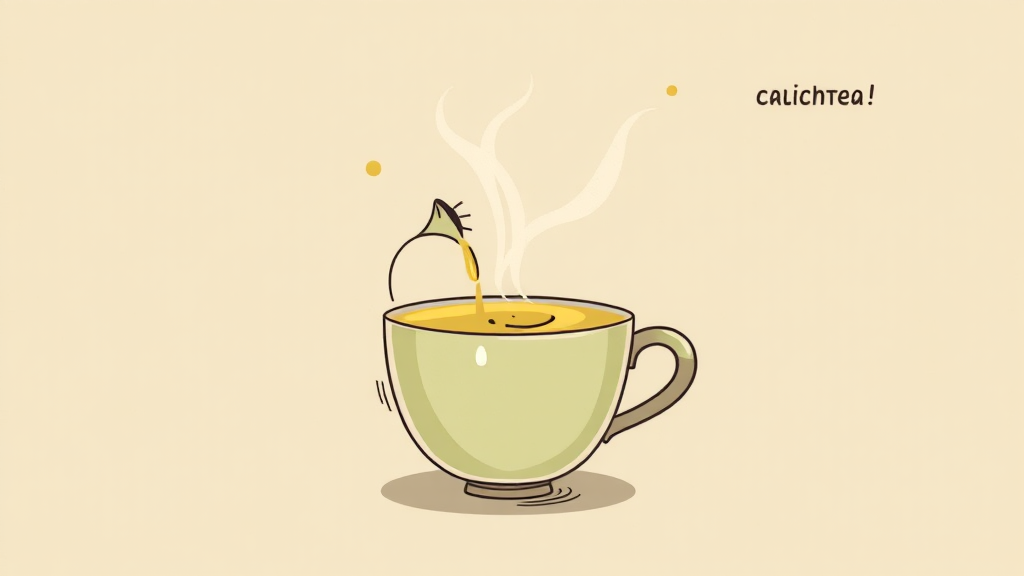 돼지감자차, 부작용은 없을까? (illustration 스타일)