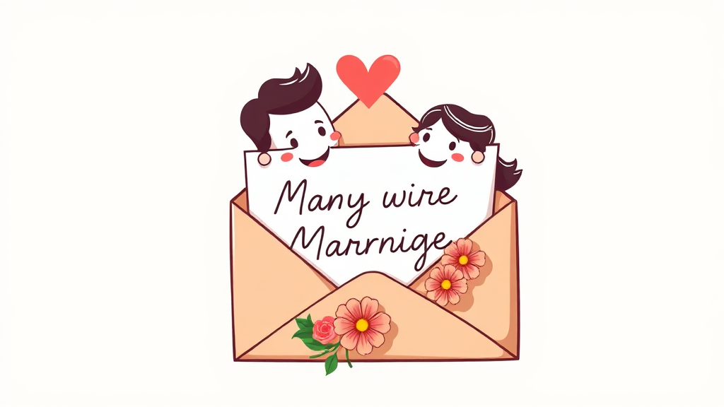 상황별 봉투 작성법 예시 (cartoon 스타일)