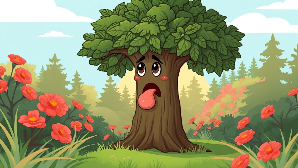 부작용 및 주의사항 (cartoon 스타일)