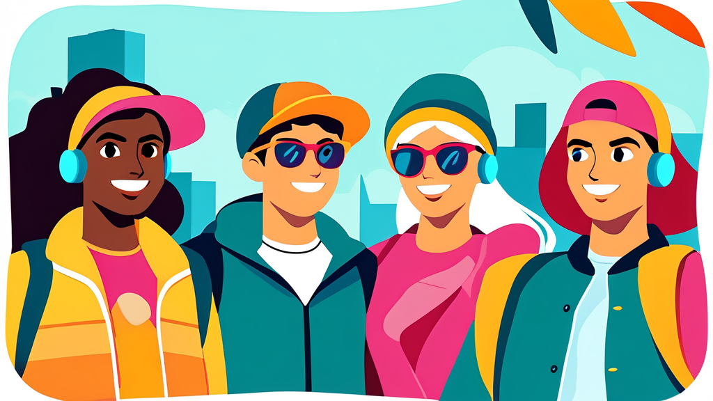 K패스카드 활용 팁 (cartoon 스타일)