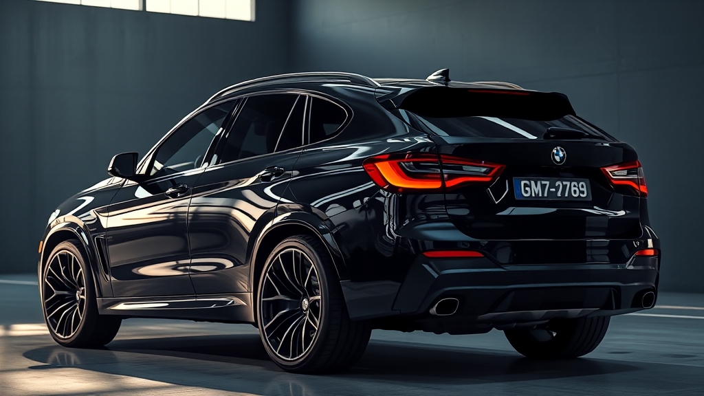 X6 M 컴페티션: 매혹적인 디자인 (realistic 스타일)