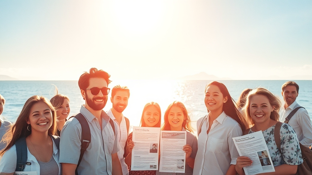 남해군 일자리 정보: 구인구직 가이드 (watercolor 스타일)