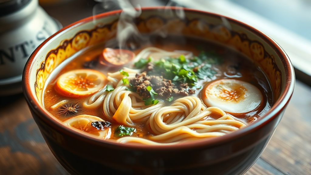 맛있는 라면 끓이는 법 (realistic 스타일)