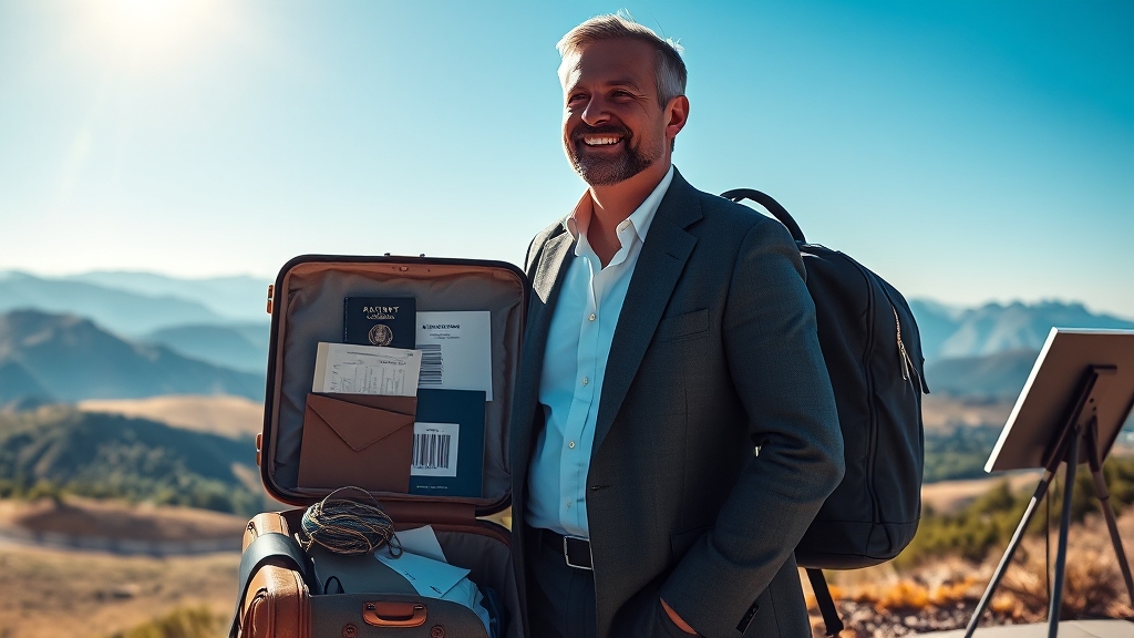 여행 전 준비사항 (realistic 스타일)