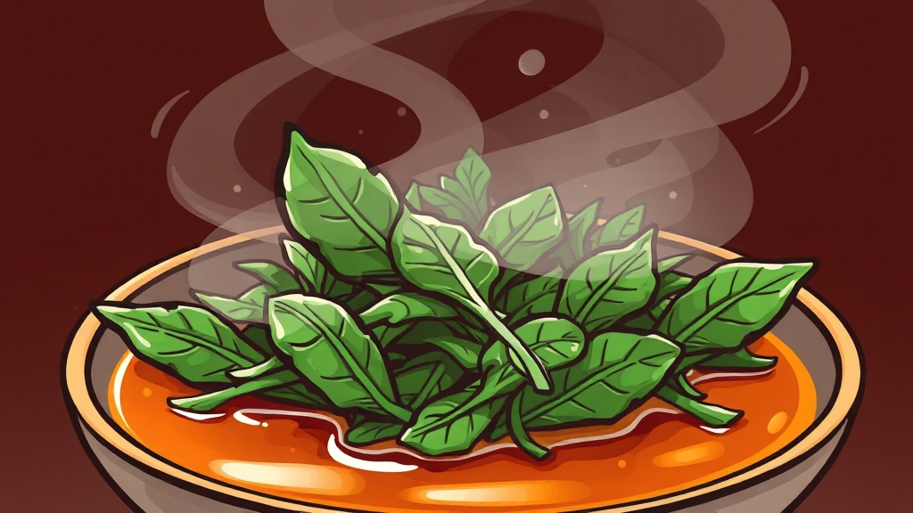 장아찌 간장, 황금비율은? (cartoon 스타일)