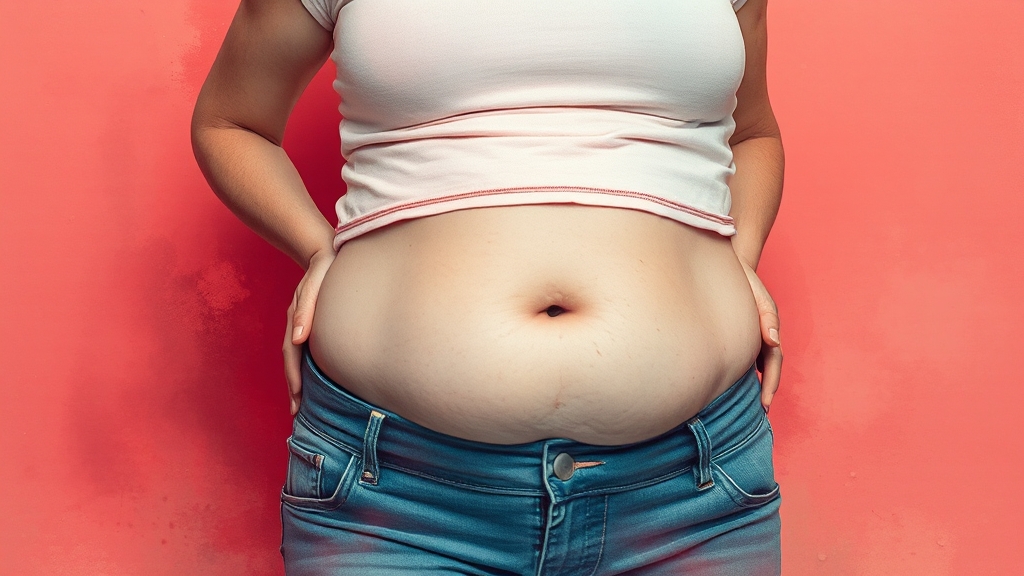 50대, 왜 다이어트가 힘들까? (watercolor 스타일)