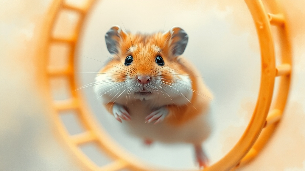 햄스터 기본 정보 (watercolor 스타일)