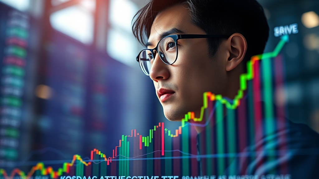 코스닥 액티브 ETF, 어떤 상품을 선택해야 할까? (상품 비교 및 투자 기준) (realistic 스타일)