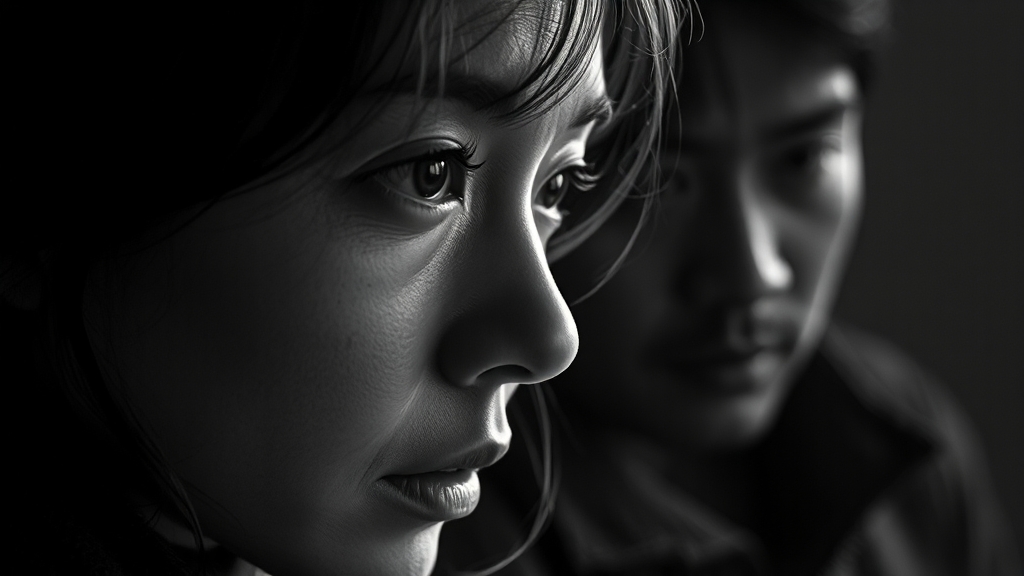 배우들의 몰입도 높은 연기 (realistic 스타일)