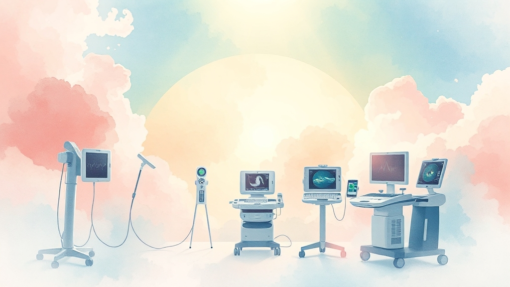 중장년층 건강검진 및 의료비 지원 (watercolor 스타일)