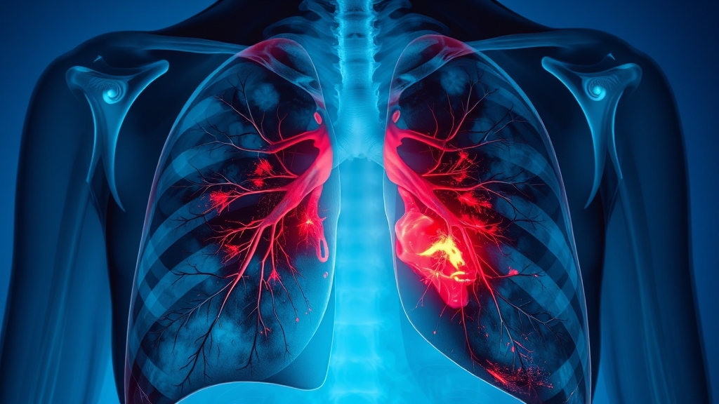 폐기흉, 어떻게 진단할까요? (realistic 스타일)