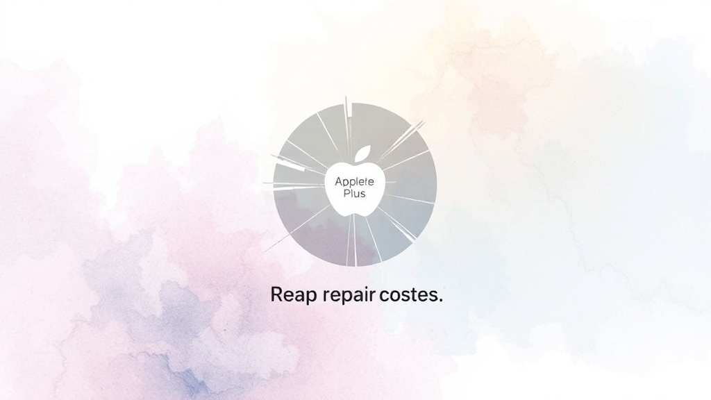 수리 및 리퍼 비용 (watercolor 스타일)