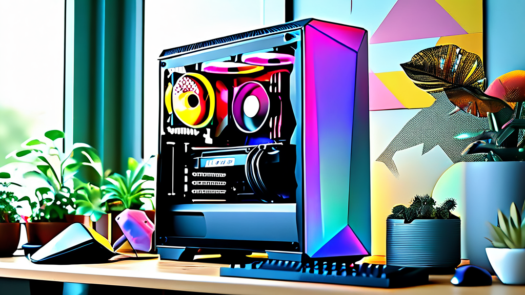 최고 클럭 AMD CPU: 게임 및 작업 성능 극대화 (illustration 스타일)
