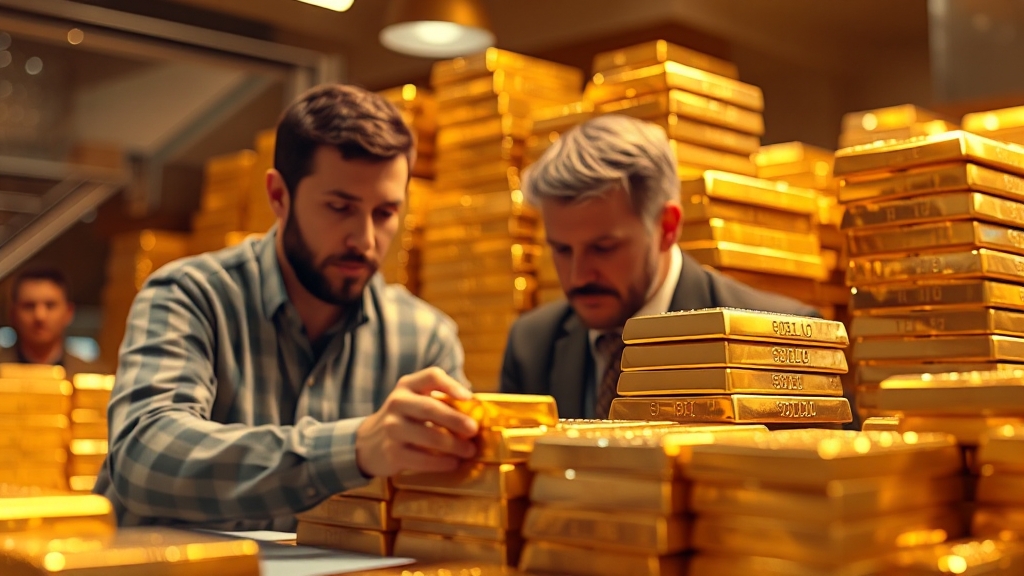 금 ETF 종류 및 특징 비교 (realistic 스타일)