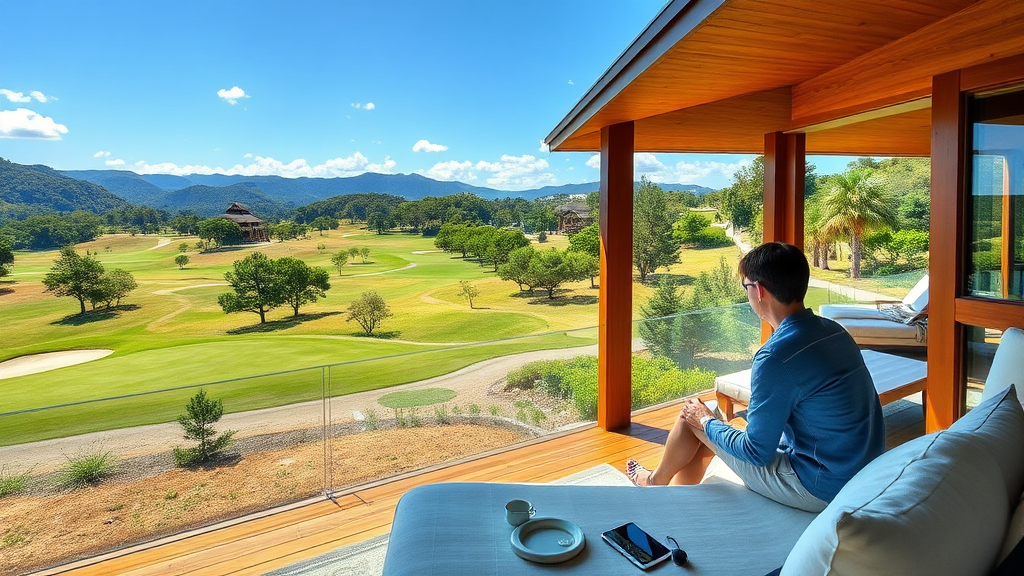 객실 선택, 고민 끝! (realistic 스타일)