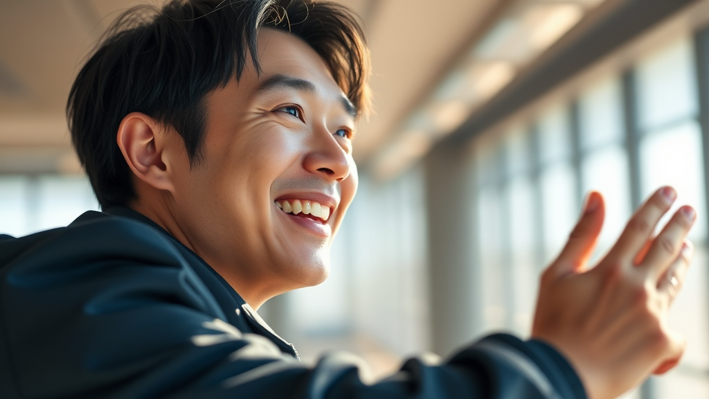 앞으로가 더 기대되는 충주맨 김선태의 행보 (realistic 스타일)