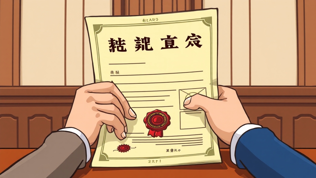 필요 서류 및 준비사항 (cartoon 스타일)