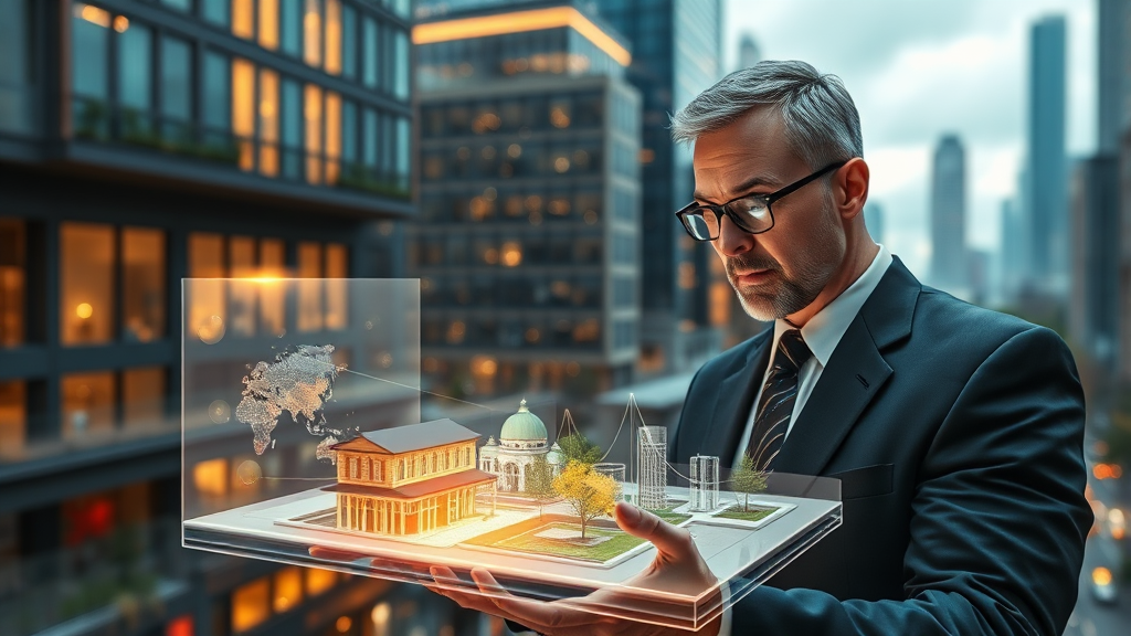 미래 부동산 서비스 전망 (realistic 스타일)