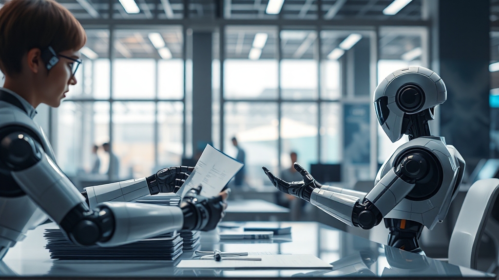 채용 절차, 꼼꼼히 확인 (realistic 스타일)