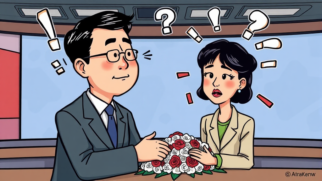 국내 주요 뉴스 (cartoon 스타일)
