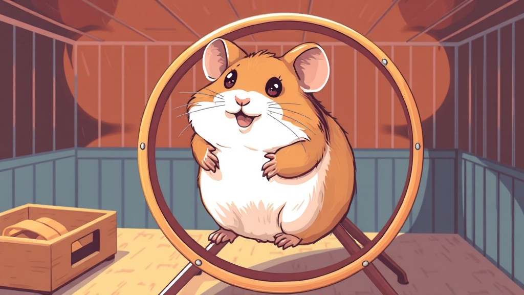 페디그리 햄스터 분양 시 주의사항 (illustration 스타일)