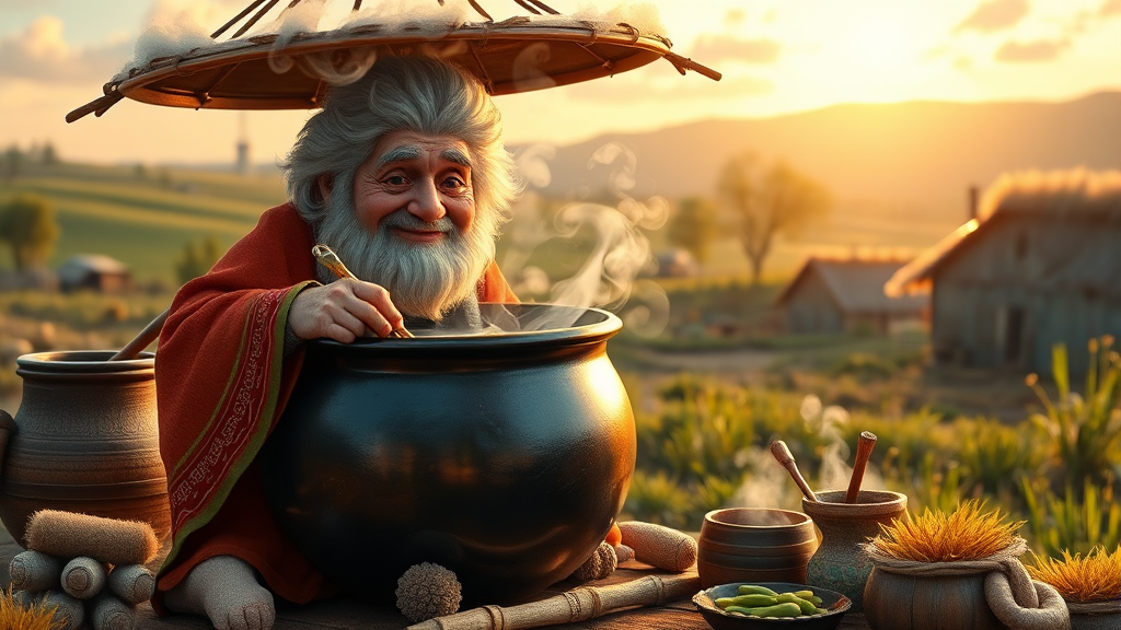 할매피순대, 왜 유명할까? (realistic 스타일)