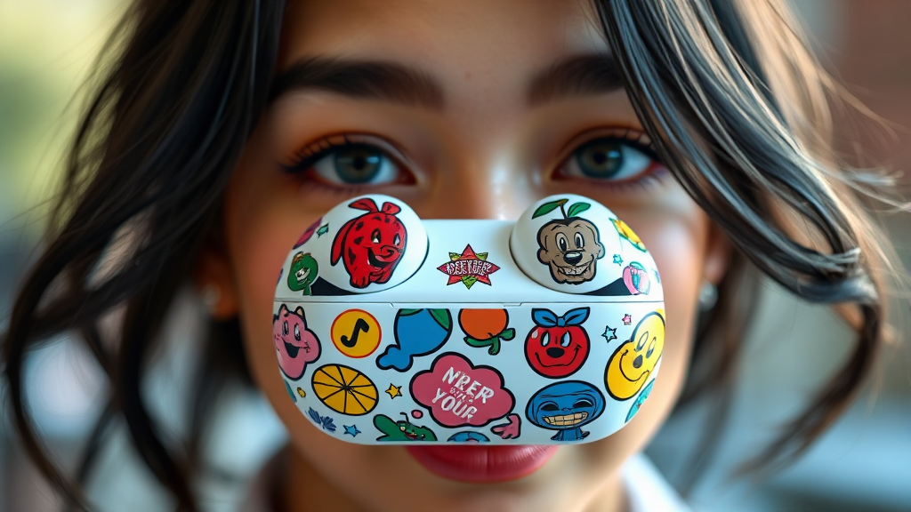 스티커부터 액세서리까지, 버즈 꾸미기 A to Z (realistic 스타일)