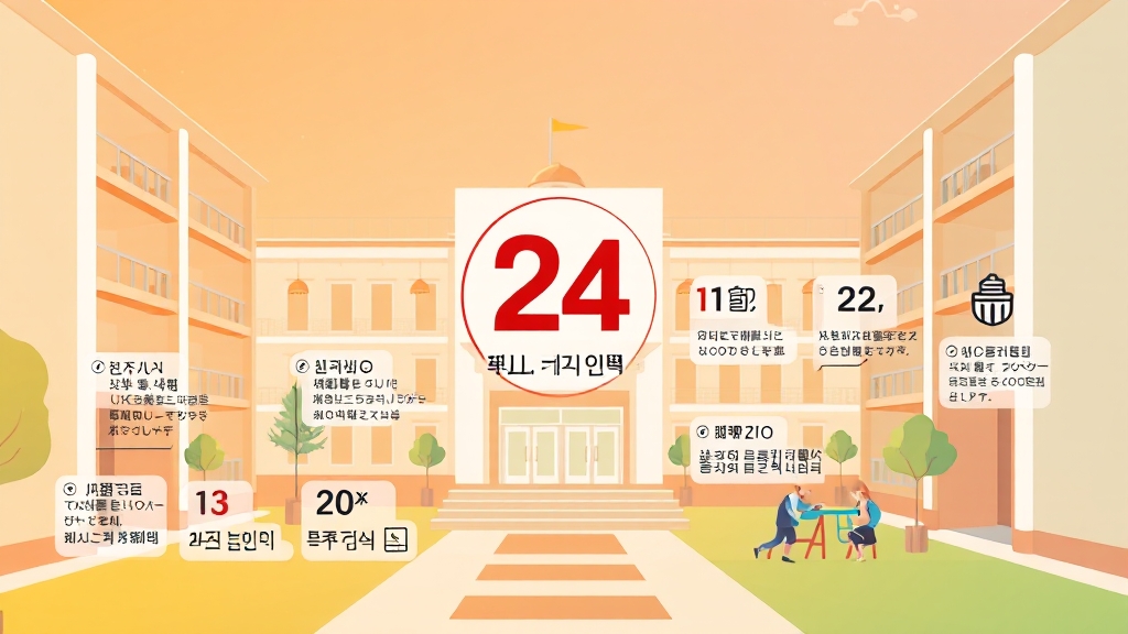 생활기록부 발급/조회 방법 (illustration 스타일)