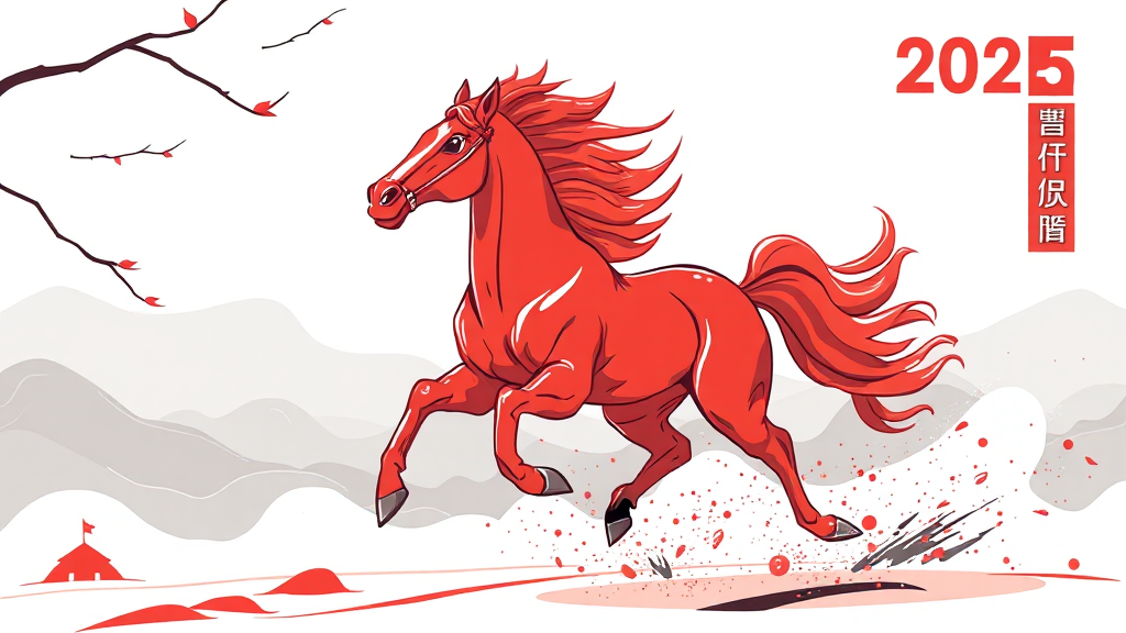 왜 신년 운세를 알아볼까? (illustration 스타일)