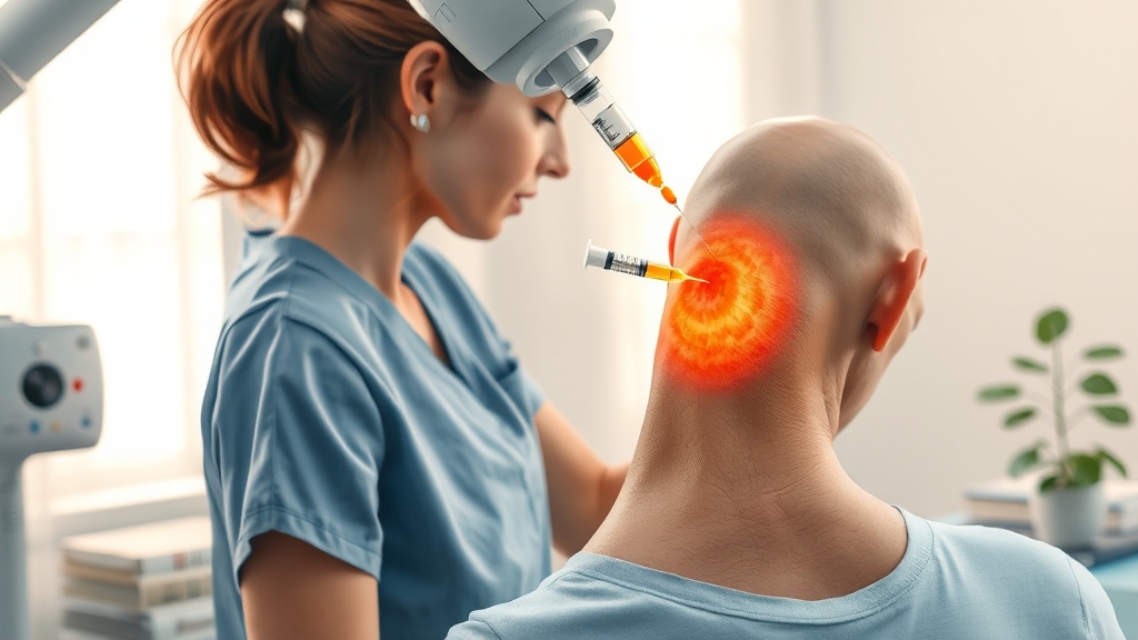 신경차단술이란? (watercolor 스타일)