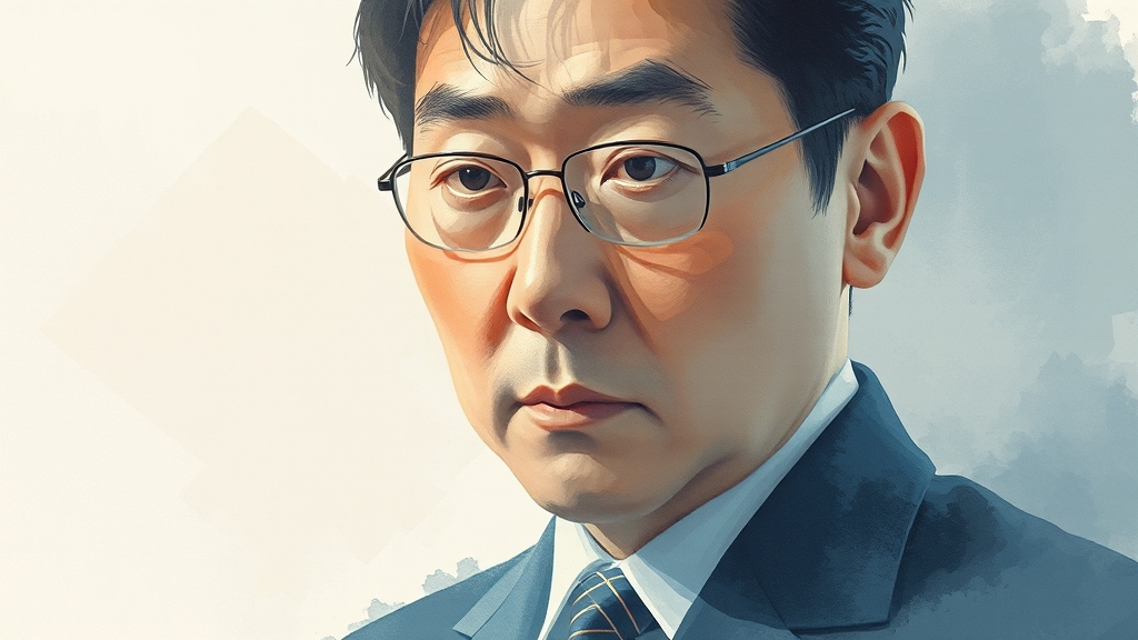 문지석 검사는 누구? (watercolor 스타일)