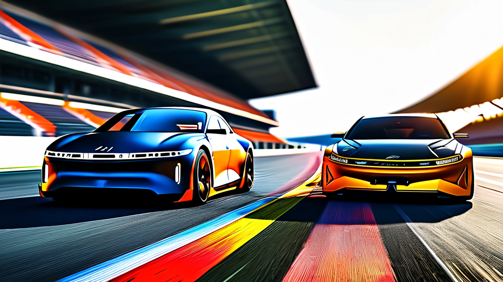 현대 고성능 N 라인업: 짜릿한 주행 경험 (realistic 스타일)