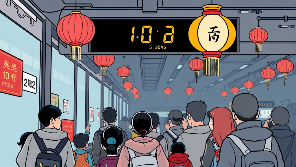 2026 설날 예매 일정 (illustration 스타일)