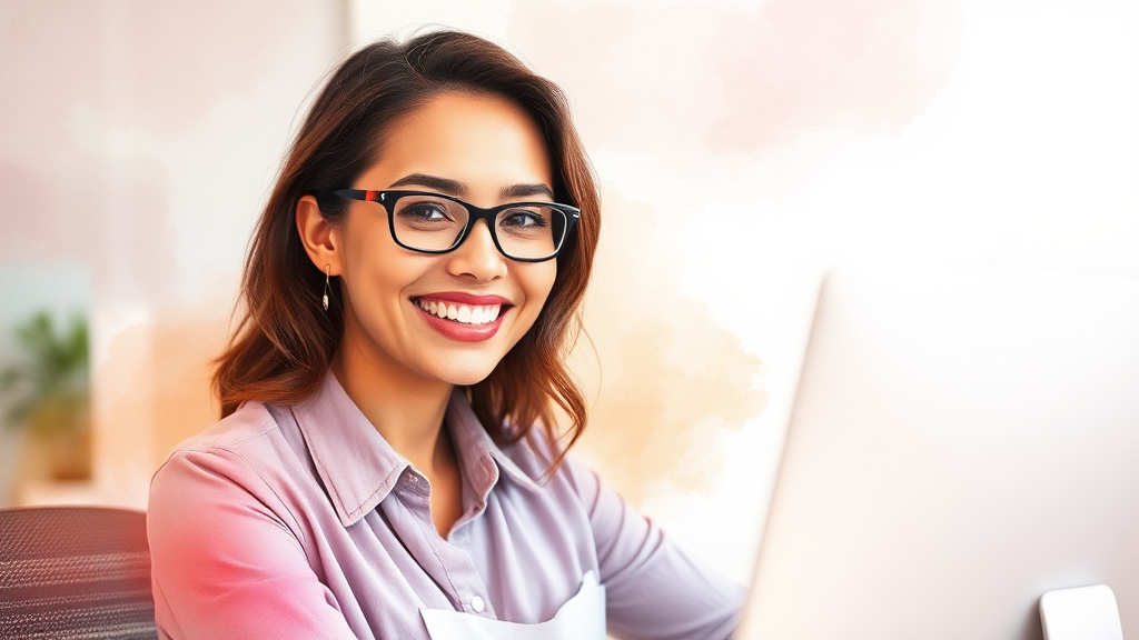 취업 시장, 자격증 선택 기준은? (watercolor 스타일)