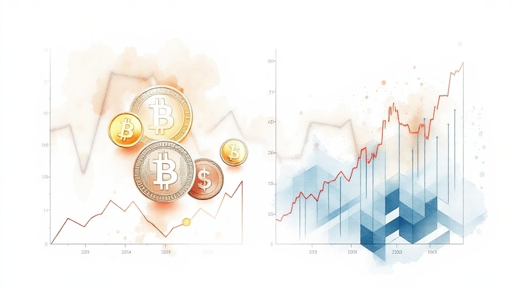스테이블코인 투자 시 고려사항 (watercolor 스타일)