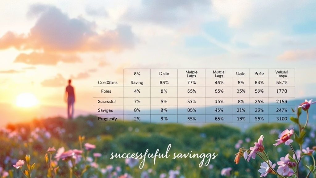 현명한 적금 선택을 위한 팁 (watercolor 스타일)